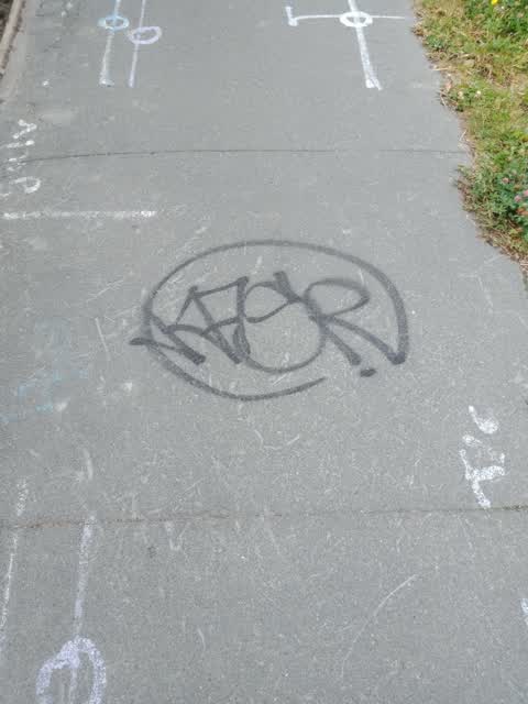 Graffiti, a report photo