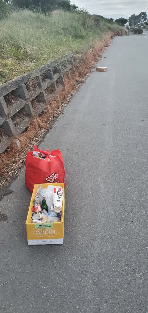Rubbish/Recycling, a report photo