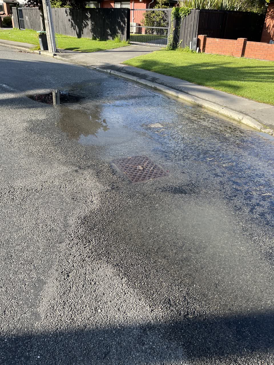 The photograph attached to this sewer - general report