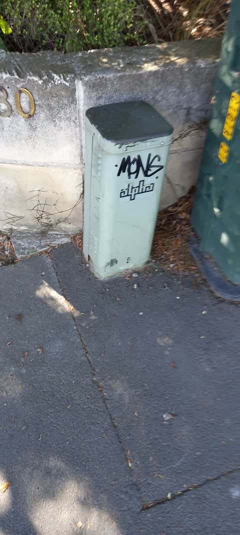 Graffiti, a report photo