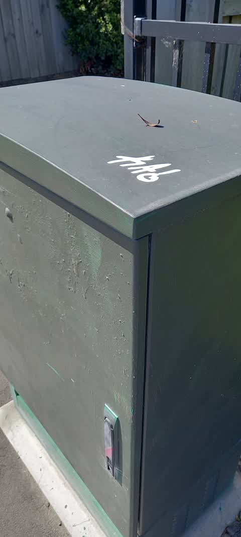 Graffiti, a report photo