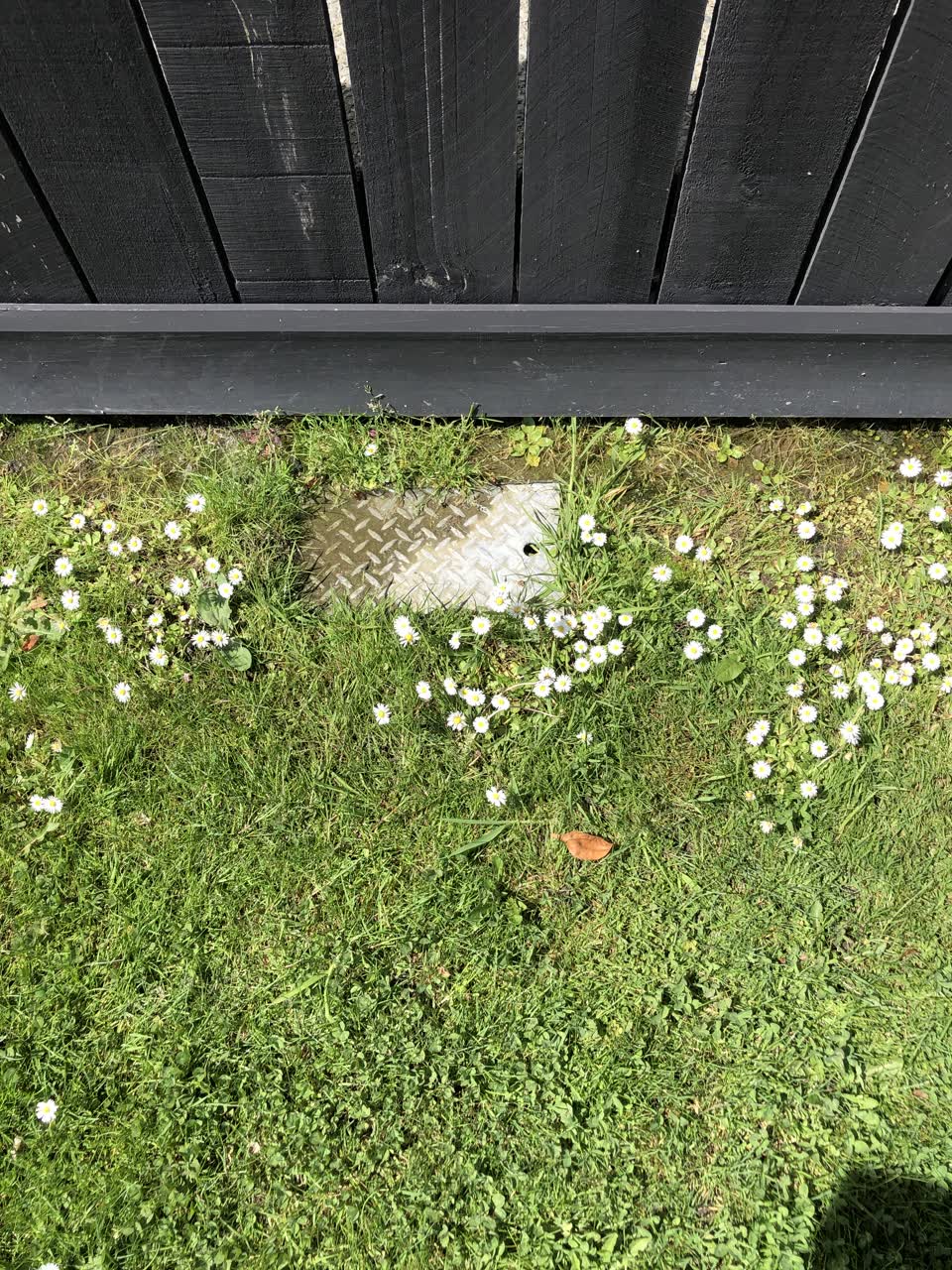 The photograph attached to this water leak report