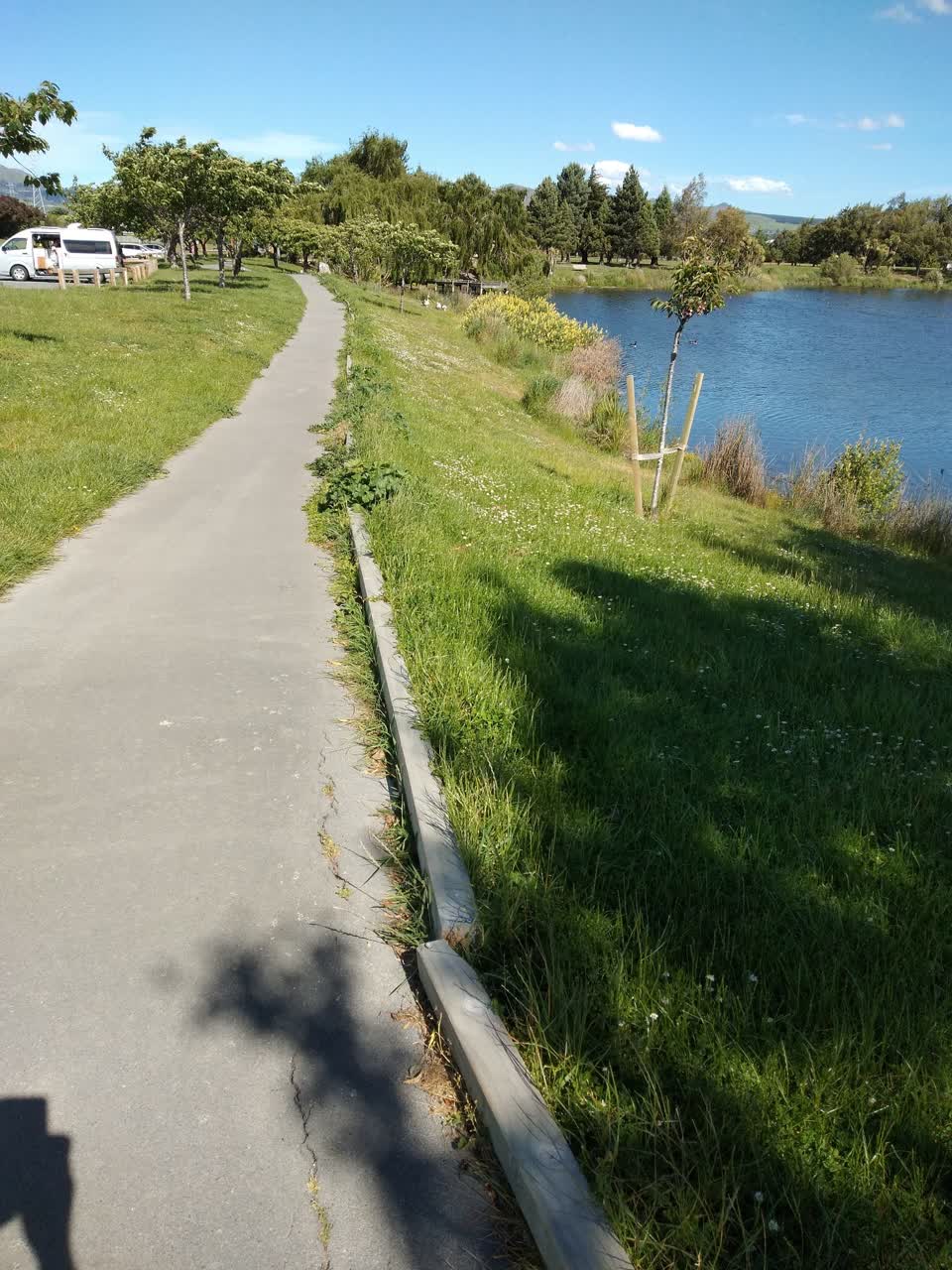 The photograph attached to this parks report