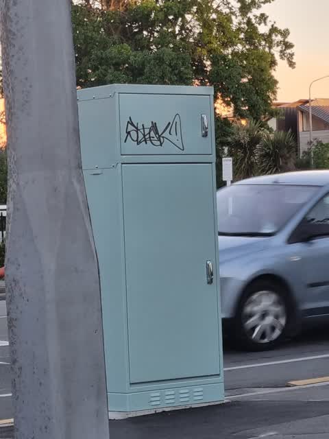 Graffiti, a report photo