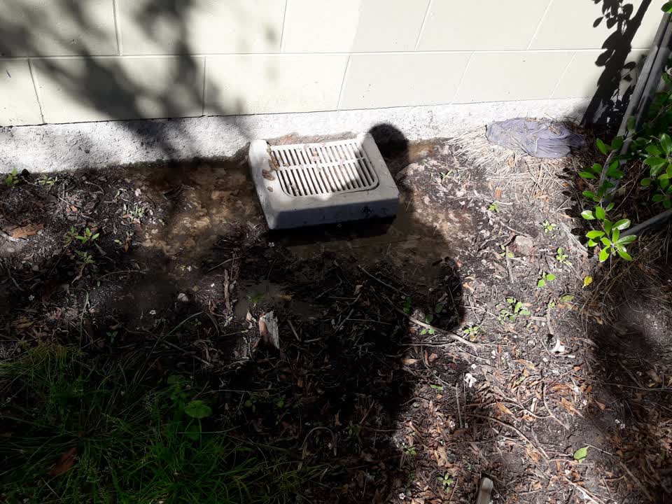 The photograph attached to this sewer - leak / blockage report