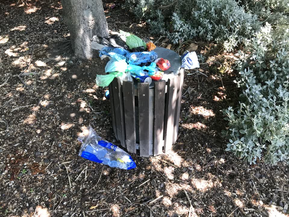 The photograph attached to this parks report