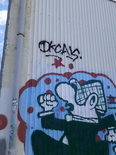 Graffiti, a report photo