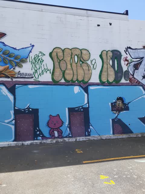 Graffiti, a report photo