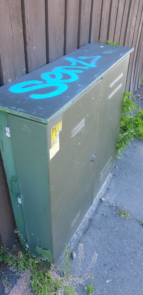 Graffiti, a report photo