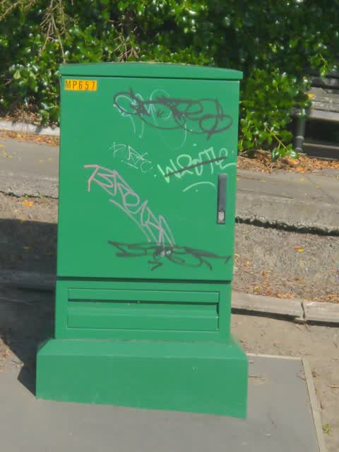 Graffiti, a report photo