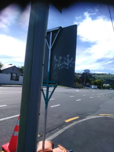 Graffiti, a report photo