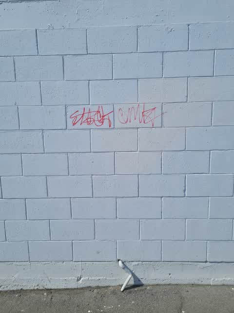 Graffiti, a report photo