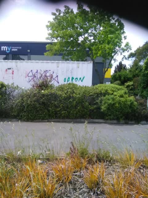 Graffiti, a report photo