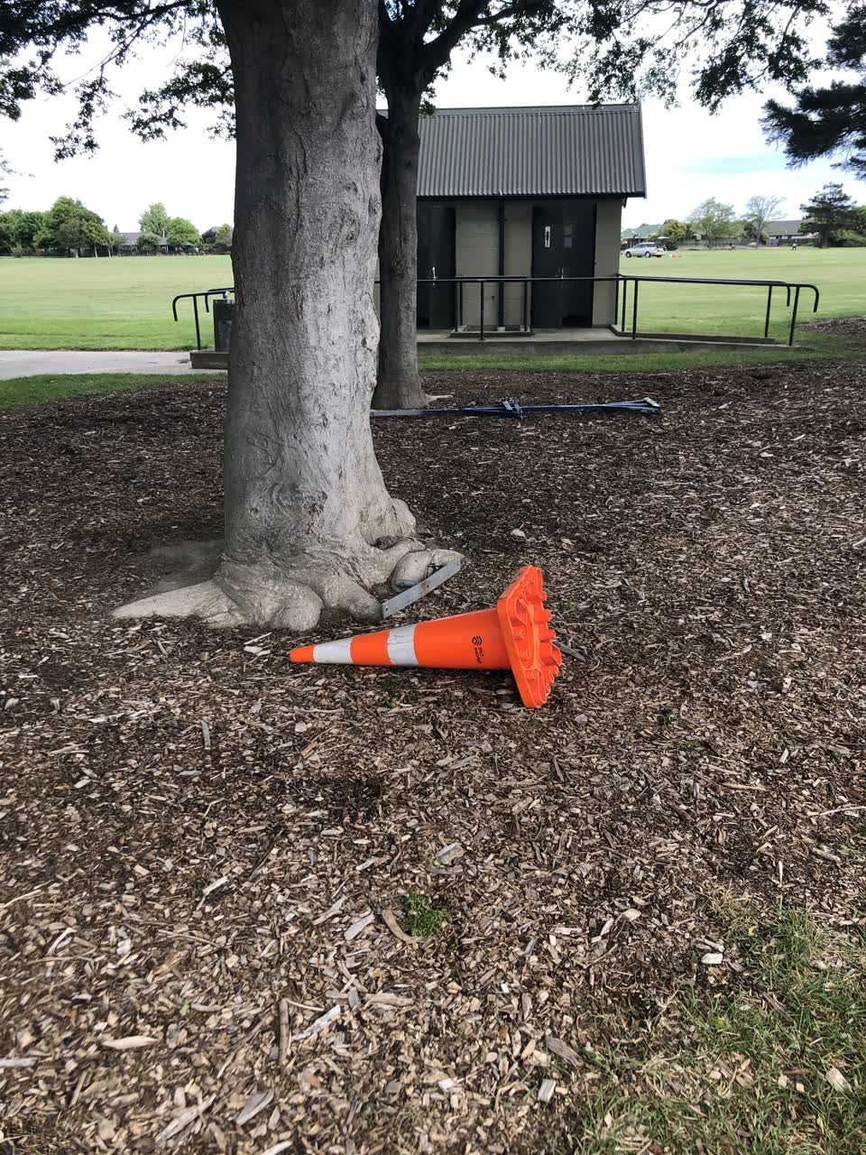 The photograph attached to this parks report