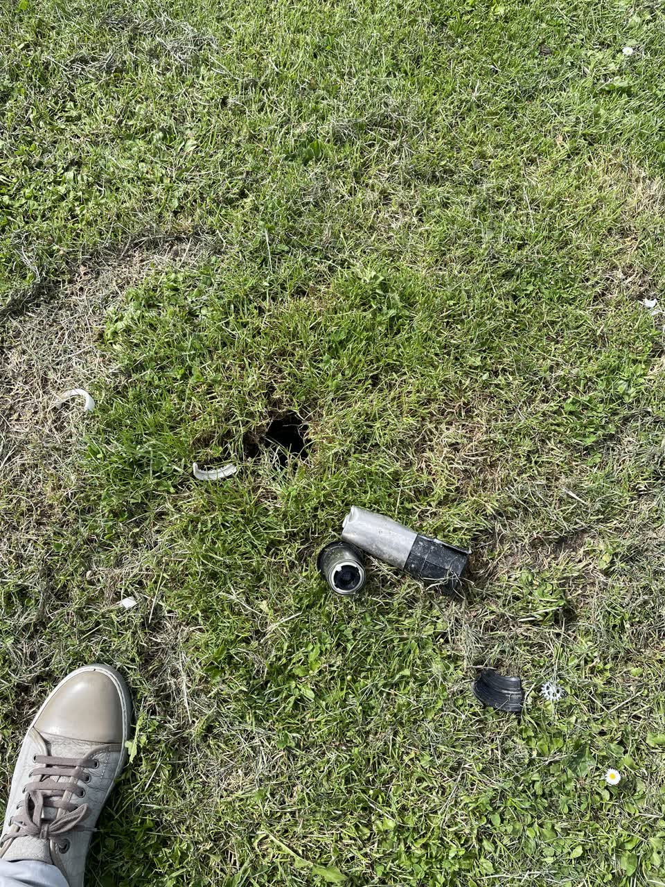 The photograph attached to this parks report