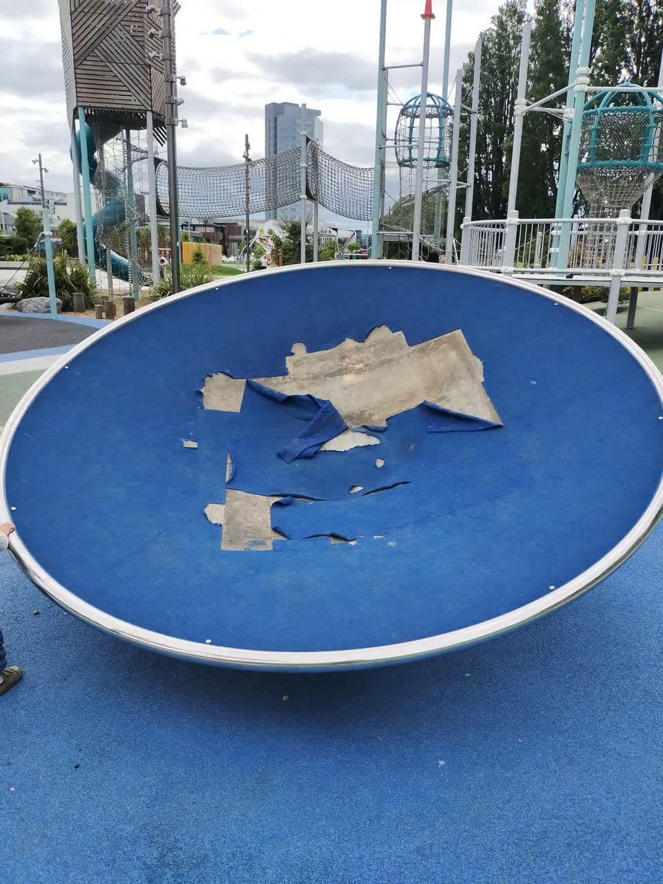 The photograph attached to this parks report