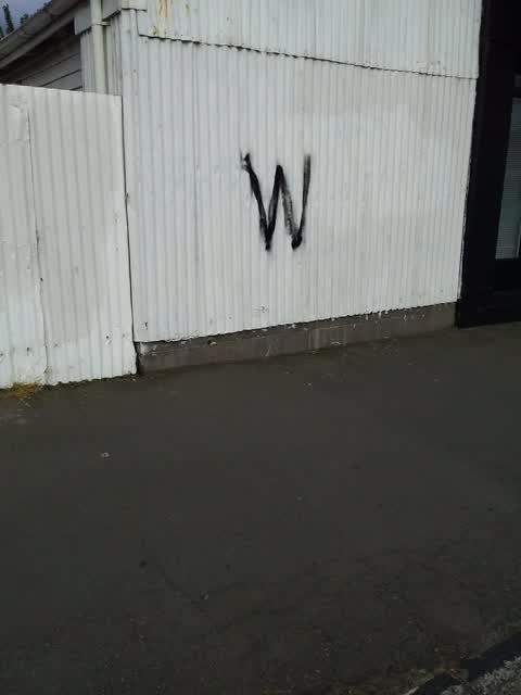 Graffiti, a report photo