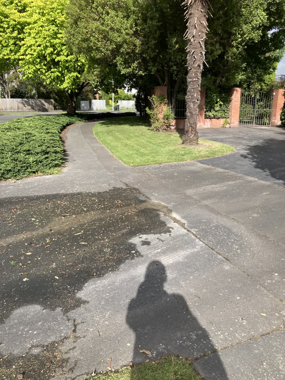 The photograph attached to this wastewater/stormwater report