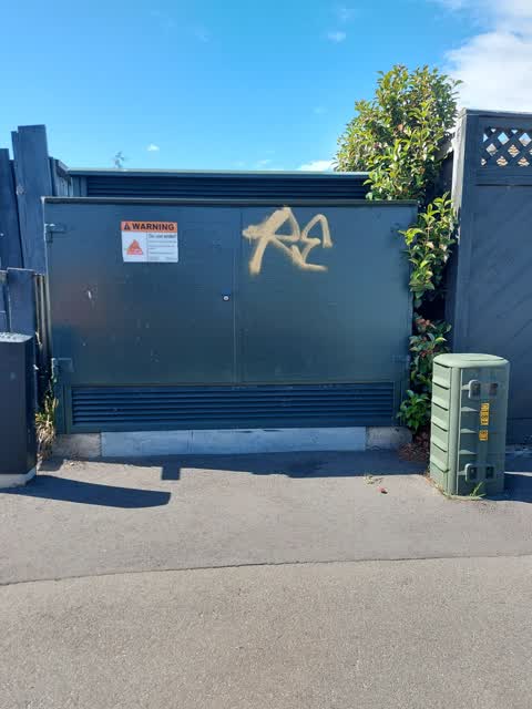 Graffiti, a report photo