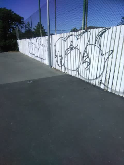 Graffiti — a report photo