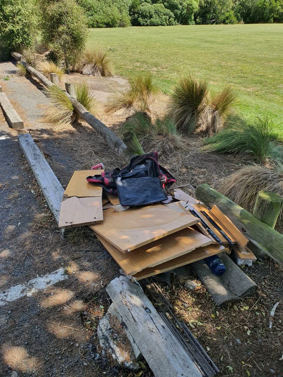 The photograph attached to this parks report