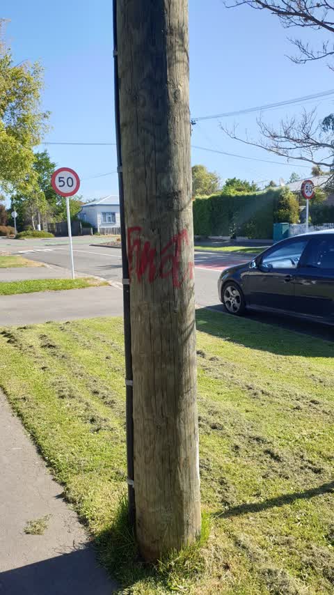 Graffiti, a report photo