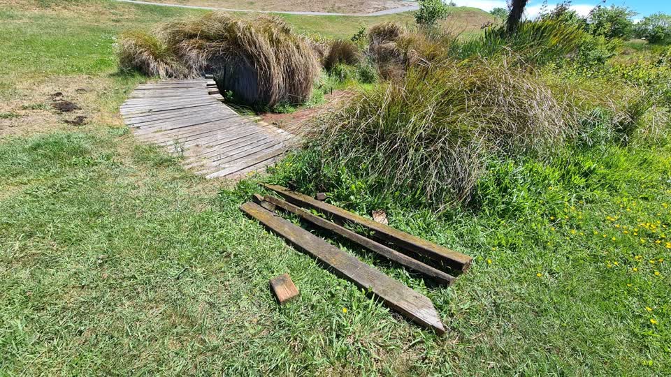 The photograph attached to this parks report