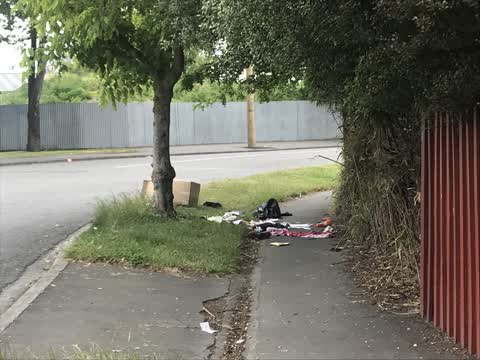 Rubbish/Recycling, a report photo