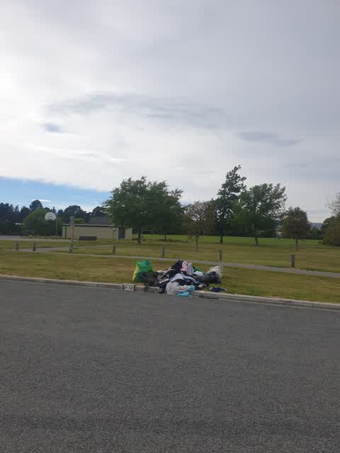 Rubbish/Recycling, a report photo