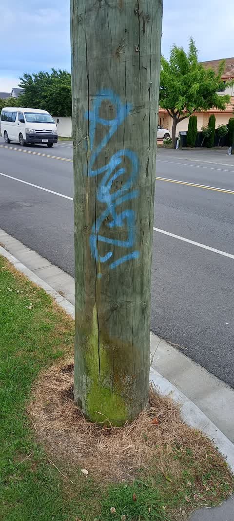 Graffiti, a report photo