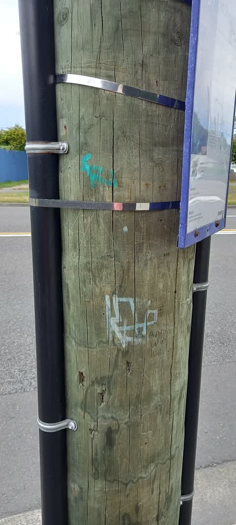 Graffiti, a report photo