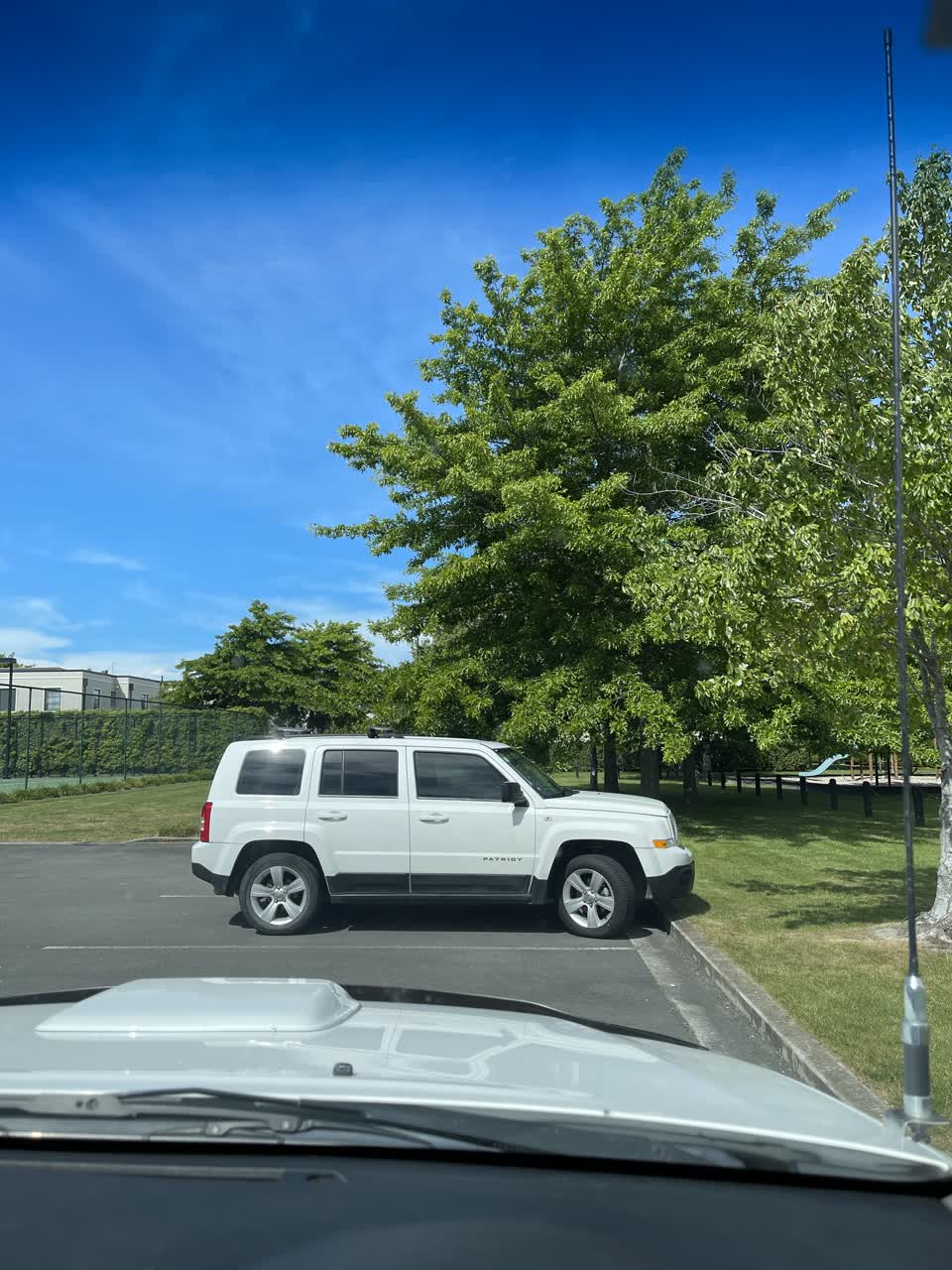 The photograph attached to this parks report