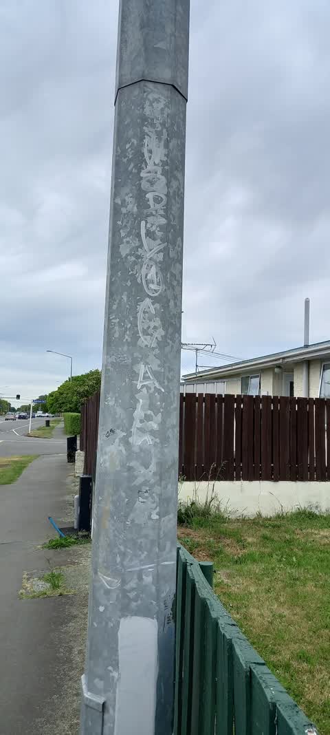 Graffiti, a report photo