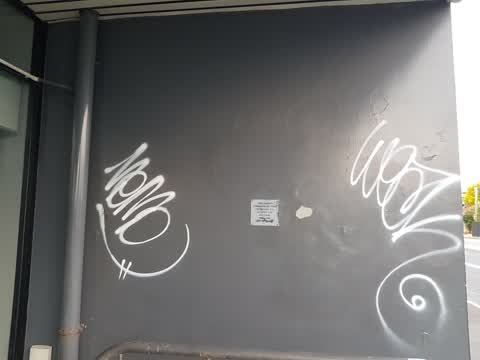 Graffiti, a report photo