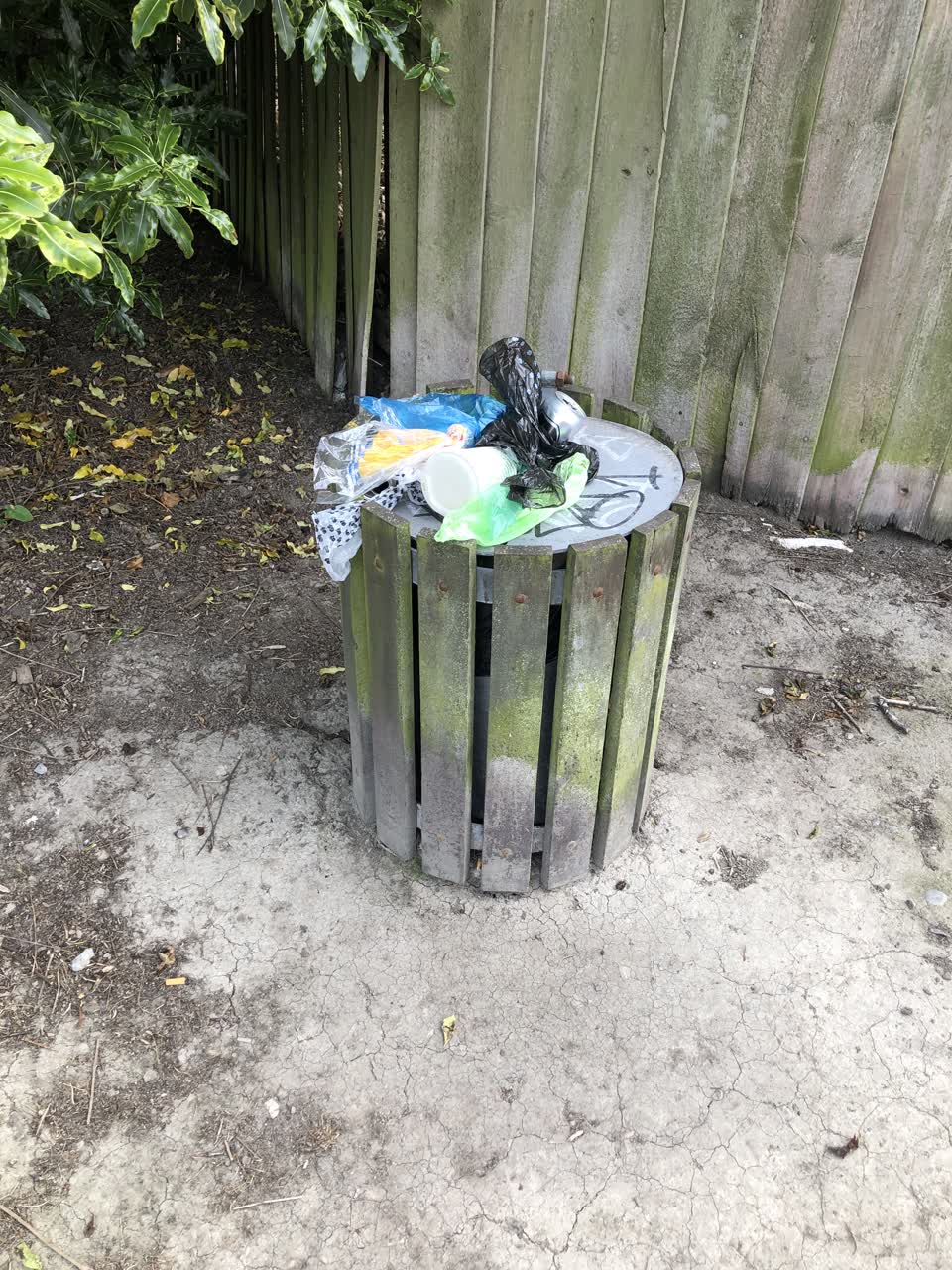 The photograph attached to this parks report