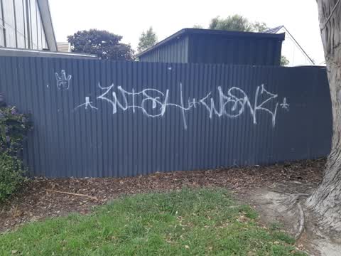 Graffiti, a report photo