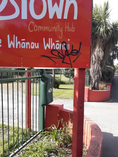 Graffiti, a report photo