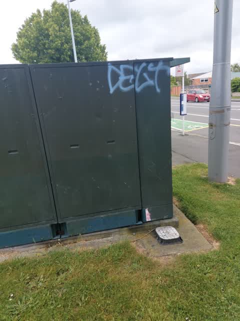 Graffiti, a report photo