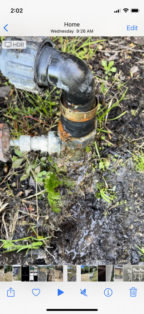 Water Leak, a report photo