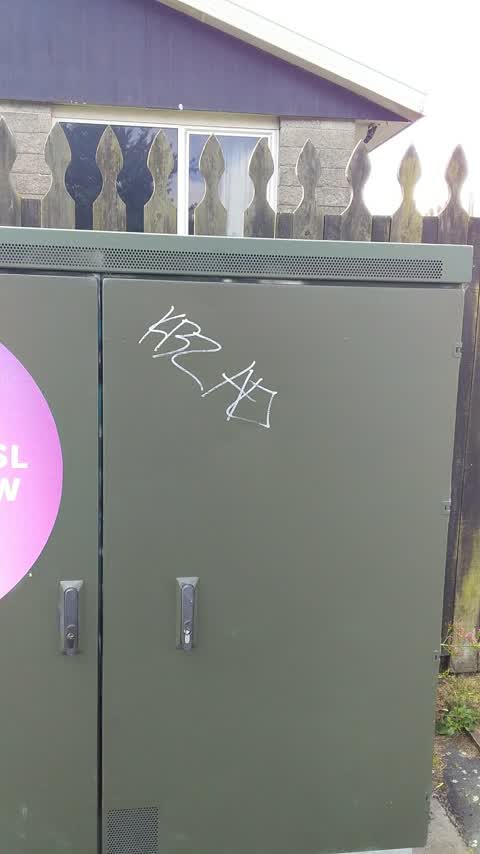 Graffiti, a report photo