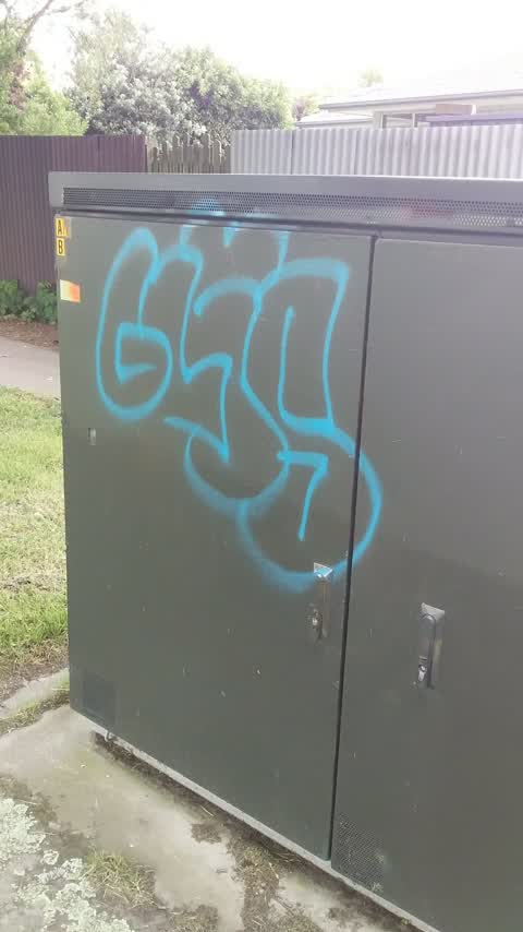 Graffiti, a report photo