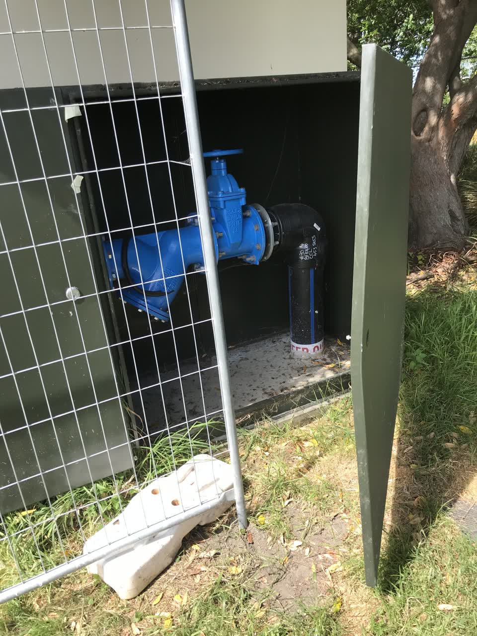 The photograph attached to this parks report