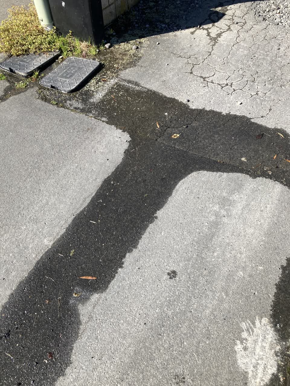 The photograph attached to this water supply report