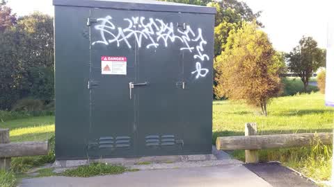 Graffiti, a report photo