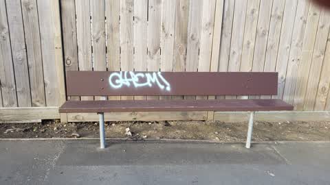 Graffiti, a report photo