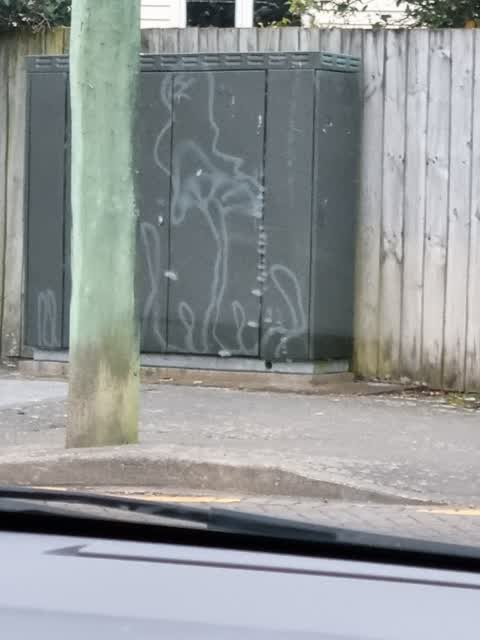 Graffiti, a report photo