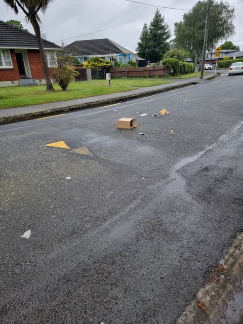 Rubbish/Recycling, a report photo