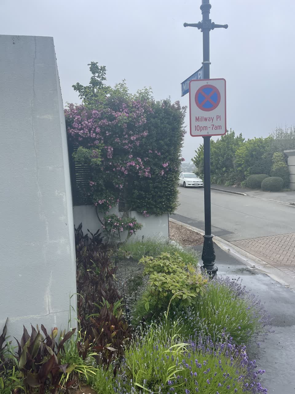 The photograph attached to this water leak report