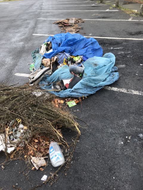 Rubbish/Recycling, a report photo