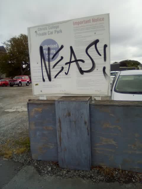 Graffiti — a report photo